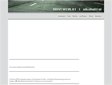Tablet Screenshot of drivewein.at